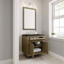 James Martin Chicago 30" Single Bathroom Vanity, Walnut Whisper