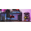 4-Tier Media Storage Tower with Drawer, Console Stand for PS5/Xbox/Switch by 2Dropme