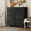 9-Drawer Fabric Dresser Storage Cabinet with Metal Frame by 2Dropme