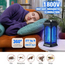 Portable Electric Bug Zapper – Indoor/Outdoor Mosquito & Fly Killer Trap by 2Dropme