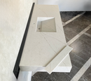 HANDCRAFTED CUSTOM DOUBLE QUARTZ SINK (QU-086)