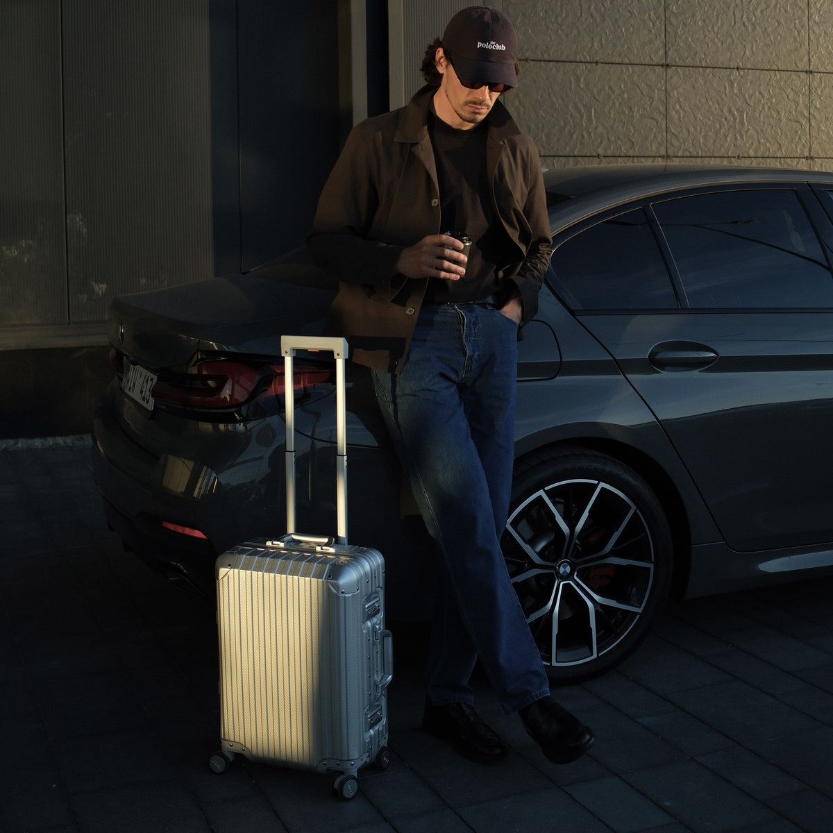 TREVA Aluminum Suitcase Silver, photo 23 of 25