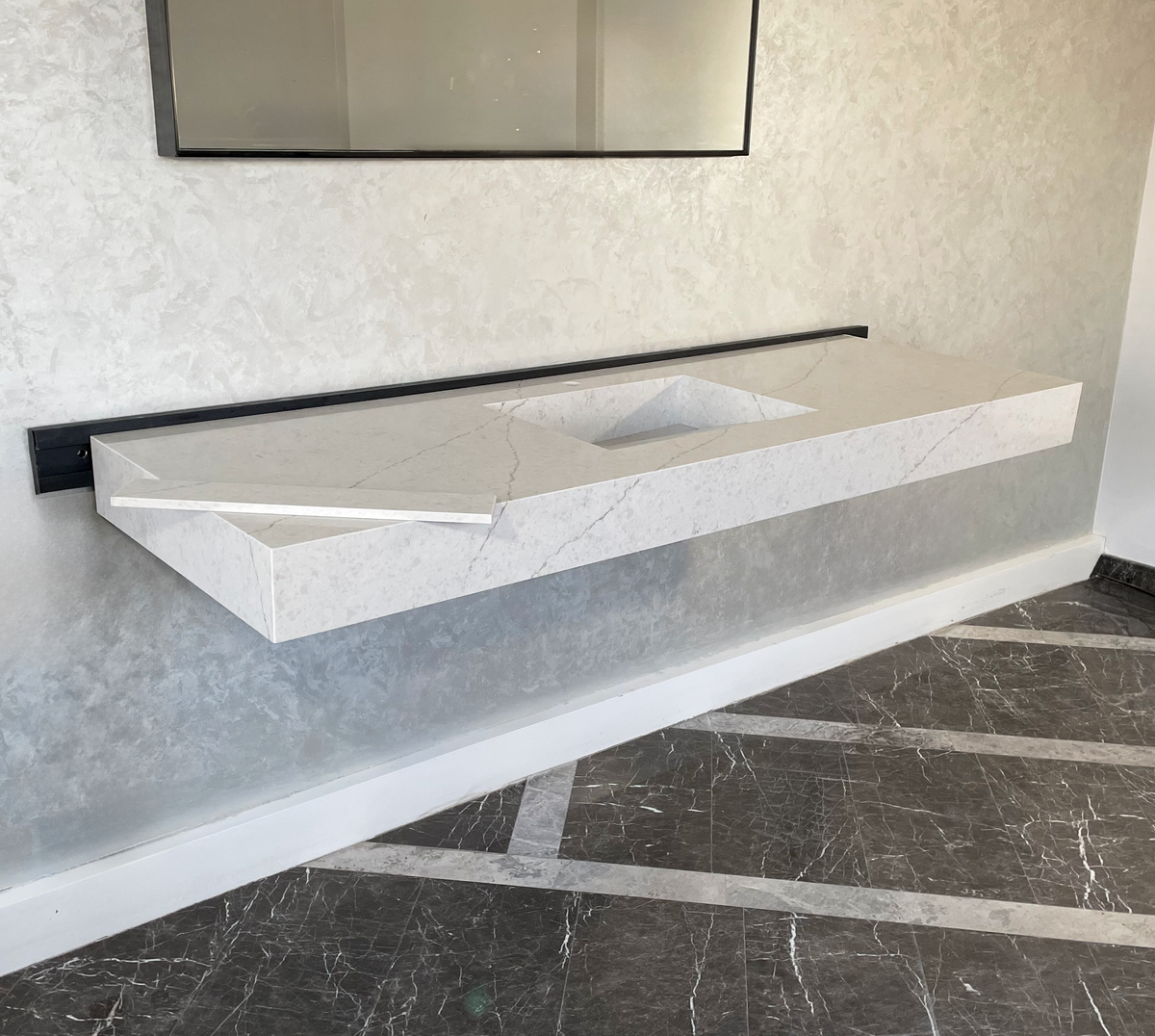 Premium Handcrafted Custom Double Quartz Composite Kitchen Sink, photo 6 of 8