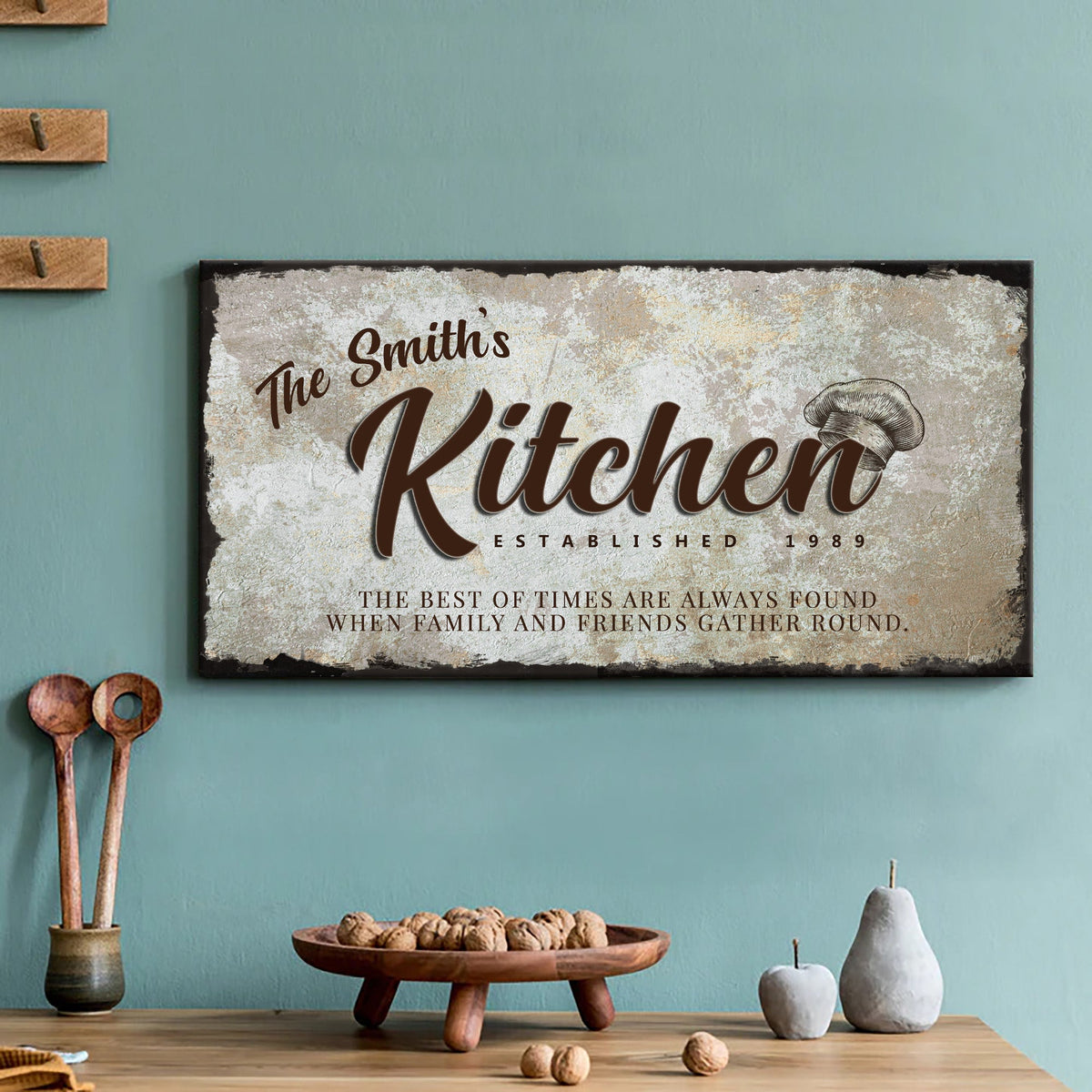 Family Kitchen Sign III, photo 2 of 9