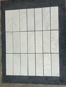 Oriental White Marble 3" x 3" Hexagon Honed Tile