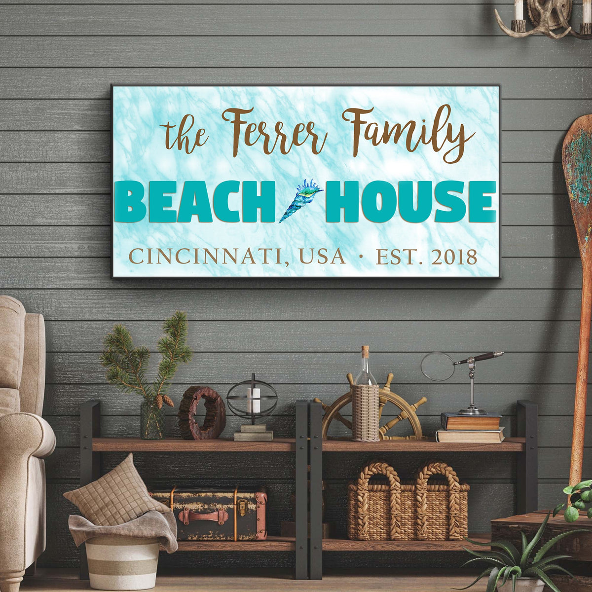 Beach House Sign II, photo 2 of 9
