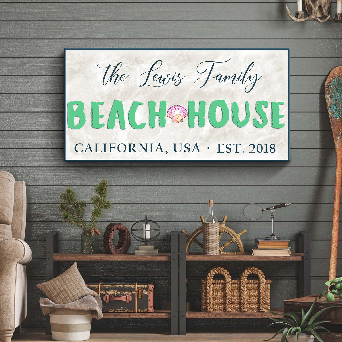 Beach House Sign III, photo 2 of 9
