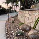 BPLP04 Rein Brown Brass Path Light Low Voltage Outdoor Lighting
