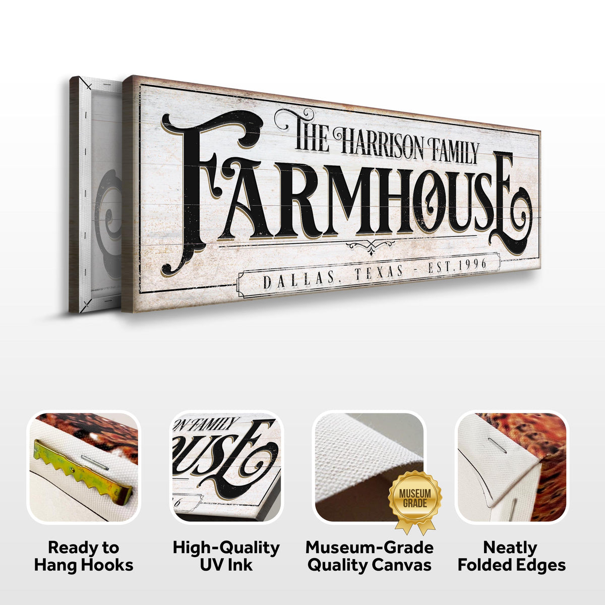 Vintage Rust Farmhouse Sign, photo 6 of 8