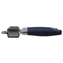 Home Basics Meridian Stainless Steel Garlic Press, Indigo