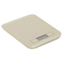 Home Basics Stainless Steel Digital Kitchen Scale, 5.5x7x.75 Inches