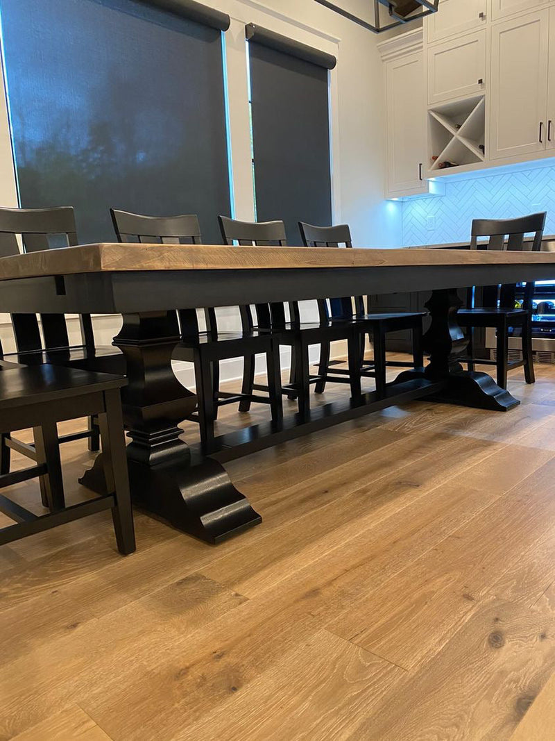 Herringbone Dining Table