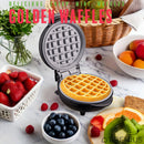 PREMIUS Ceramic Non-Stick Mini Snack Waffle Maker, 4 Inch Mold
