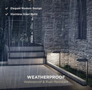 SmartYard Solar LED Pathway Lights 30 Lumen Modern Down Light , 6-Pack