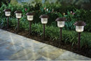 Member's Mark Solar LED Pathway Lights, Stainless Steel 12 Lumens (6 Pack) by Outdoor Solar Outlet