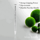 4 Claws Tweezers Stainless Steel Four-Claw Grip for Marimo Moss Ball, Multi-functional Tweezers with Zirconia Diamond for Precise Handling