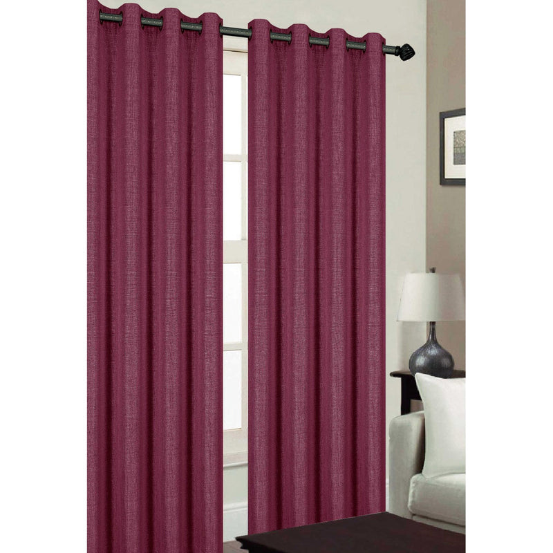 Tribeca Textured Room Darkening Grommet Window Panel, 54x84 Inches