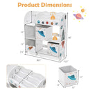 Kids Toy and Book Organizer Children with Storage Bins by LJGDeals