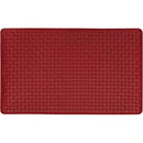 Achim Woven-Embossed Faux-Leather Anti-Fatigue Mat, Lava, 18x30 Inches