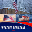 Premium American-Made Nylon US Flag - All Sizes (2'x3' to 30'x60')