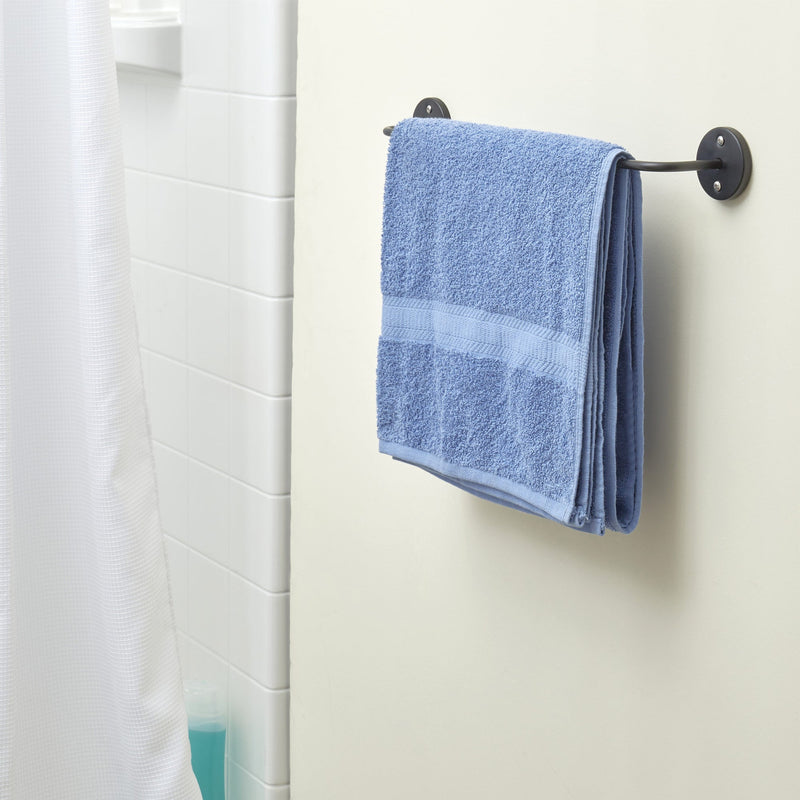 Home Basics Chelsea Metal Bathroom Towel Bar