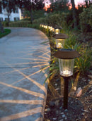 SmartYard Bronze 8-Piece Large Solar Pathway Lights - Changing Color Model SGL-13119 by Outdoor Solar Outlet