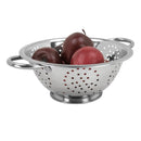 Home Basics Stainless Steel Deep Colander, Silver, 3 Quart