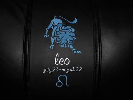 Leo Blue Logo Panel