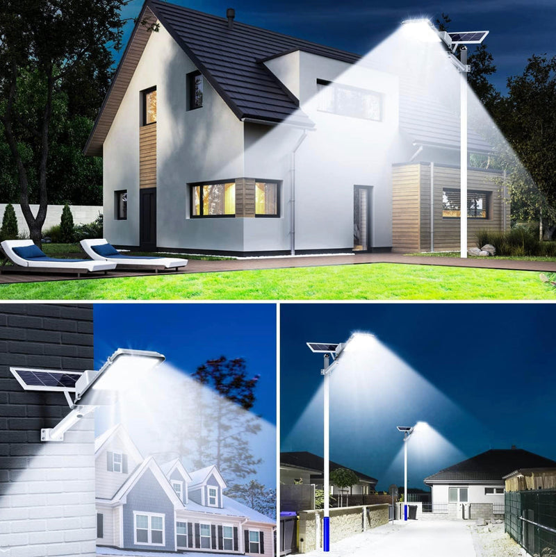 7000W Commercial Solar Street Light Outdoor 135000 Lumens Dusk to Dawn Solar with Remote Control