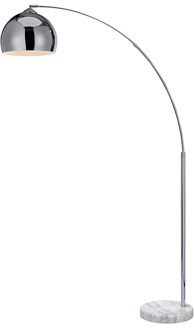 Over The Couch Arc Floor Lamp with Globe Shade, Matches Your Living Room Decor - Standing Light Tall (4-Colors)