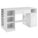 Sewing Craft Table Home Office Computer Desk with Storage Shelves and Drawer by LJGDeals