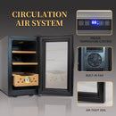 25L Cigar Humidors with Cooling and Heating Function, 150Counts Capacity Cigar Humidor Humidifiers with Constant Temperature Controller, Father's Day Gift for Men