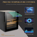 50L Cigar Humidors with 3-IN-1 Cooling, Heating & Humidity Control, 250 Counts Capacity Cigar Humidor Humidifiers with Constant Temperature Controller, Father's Day Gift for Men