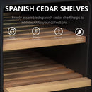 25L Cigar Humidors with Cooling and Heating Function, 150Counts Capacity Cigar Humidor Humidifiers with Constant Temperature Controller, Father's Day Gift for Men