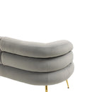 Accent Chair, leisure chair with Golden feet