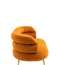 Accent Chair, leisure chair with Golden feet