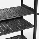 62inch Height Wood Large Greenhouse Balcony Portable Cold Frame with Wheels and Adjustable Shelves for Outdoor Indoor Use, Black