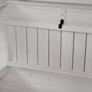 78-inch Wooden Greenhouse Cold Frame with 4 Independent Skylights and 2 Folding Middle Shelves, Walk-in Outdoor Greenhouse, White