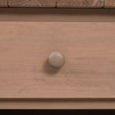 65inch Garden Potting Bench Table, Fir Wood Workstation with Storage Shelf, Drawer and Cabinet, Brown