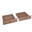 65inch Garden Potting Bench Table, Fir Wood Workstation with Storage Shelf, Drawer and Cabinet, Brown