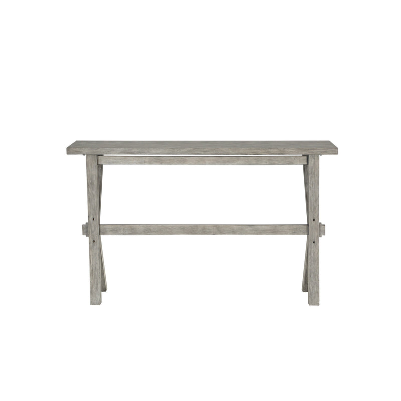 3-Piece Pack Counter Height Set Table and 2 Barstools Upholstered Seat Gray Finish Dining Kitchen Furniture