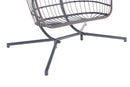 2 Person Outdoor Rattan Hanging Chair Patio Wicker Egg Chair