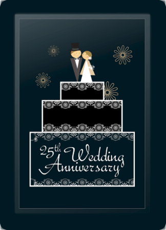 Silver Anniversary Logo Panel