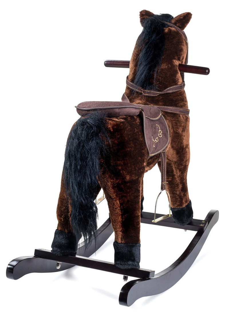 JOON Rocking Horse Pony, Dark Brown