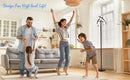Click Split - Modern LED Torchiere Floor Lamp, Dimmable Uplight for Reading in Your Bedroom or Living Room