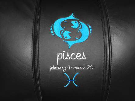 Pisces Blue Logo Panel