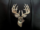 Silver Club Chair with Deer Head-Whitetail Logo