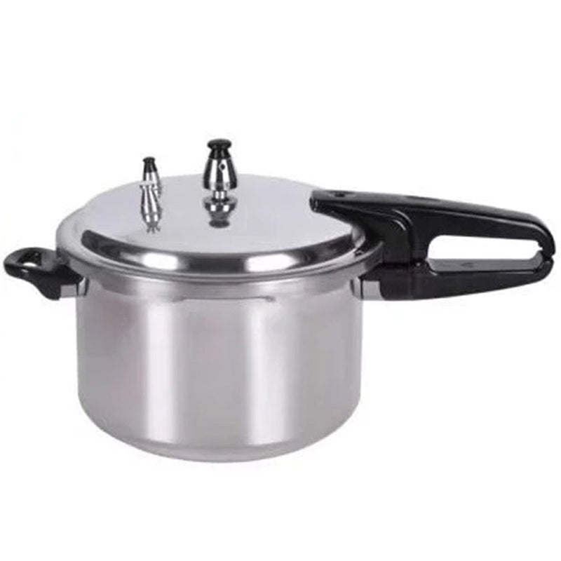 PREMIUS Polished Aluminum Pressure Cooker with Handle