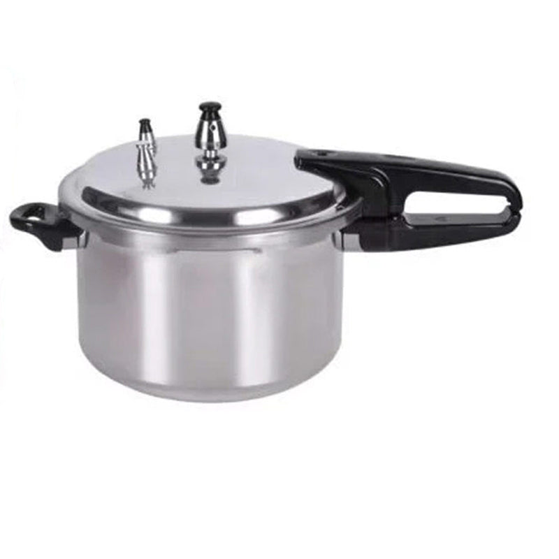 PREMIUS Polished Aluminum Pressure Cooker with Handle