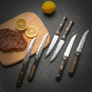 15 Pieces Stainless Steel Knife Block Set with Ergonomic Handle by LJGDeals